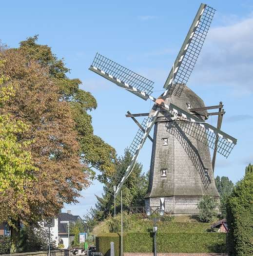 Urlaub am Niederrhein, Mühlen (JaHotel)