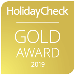 HolidayCheck Gold Award 2019